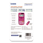 Fx-300es Plus 2nd Edition Scientific Calculator, 16-Digit Lcd, Pink