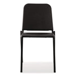 8200 Series Melody Music Chair, Supports Up to 300 lbs, 17.5" Seat Height, Black Seat, Black Back, Black Base, 2/Pack