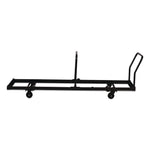 Folding Chair Dolly For Vertical Storage, Metal, 1,100 lb Capacity, 19.25" x 81" x 38.5", Brown