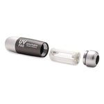Uv Pro Ultraviolet Counterfeit Detecto, Uv Light; Watermark, U.s.; Most Foreign Currencies, 7.28 X 3.74 X 4.21, Black/silver