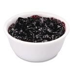 Jelly/Jam Plastic Portion Control Cups, Blackberry, 0.5 oz Cup, 200/Carton