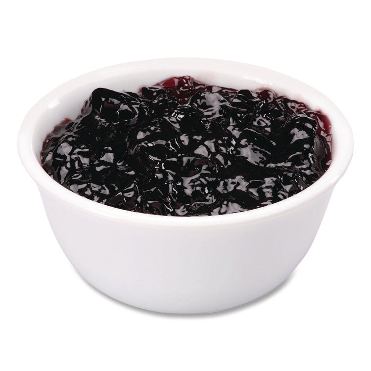 Jelly/Jam Plastic Portion Control Cups, Blackberry, 0.5 oz Cup, 200/Carton