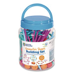 Geometric Shapes Building Set, Grades K to 5, 170 Pieces