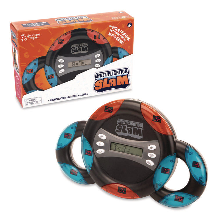 Multiplication Slam, Five Games Modes, Two Subjects: Multiplication and Division, Grades 3 to 7