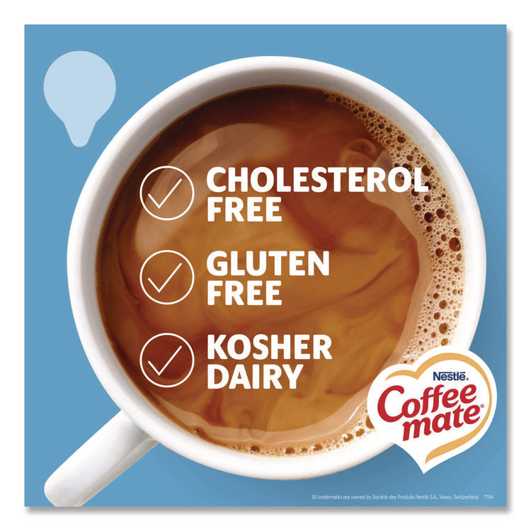 Liquid Coffee Creamer, French Vanilla, 0.38 oz Mini Cups, 50/Box, 4 Boxes/Carton