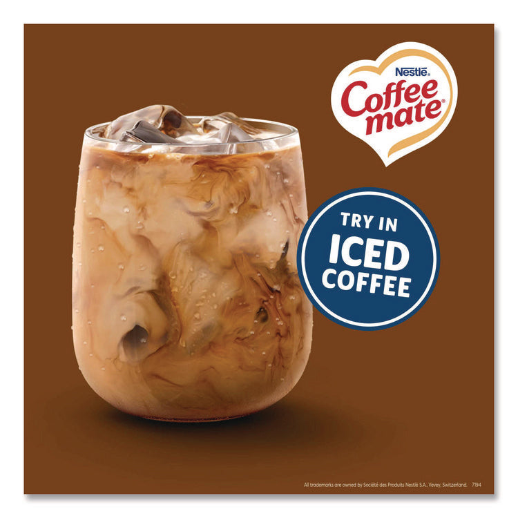 Liquid Coffee Creamer, Snickers, 0.38 oz Mini Cups, 200/Carton