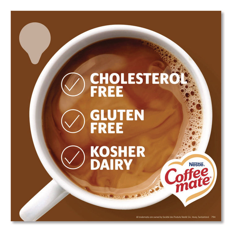 Liquid Coffee Creamer, Snickers, 0.38 oz Mini Cups, 200/Carton