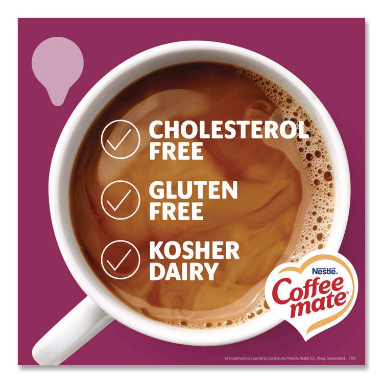 Liquid Coffee Creamer, Salted Caramel Chocolate, 0.38 Oz Mini Cups, 50/box