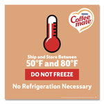 Liquid Coffee Creamer, Vanilla Caramel, 0.38 Oz Mini Cups, 50/box