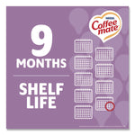 Liquid Coffee Creamer, Italian Sweet Cream, 0.38 oz Mini Cups, 50/Box, 4 Boxes/Carton