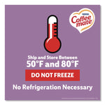 Liquid Coffee Creamer, Italian Sweet Cream, 0.38 oz Mini Cups, 50/Box, 4 Boxes/Carton