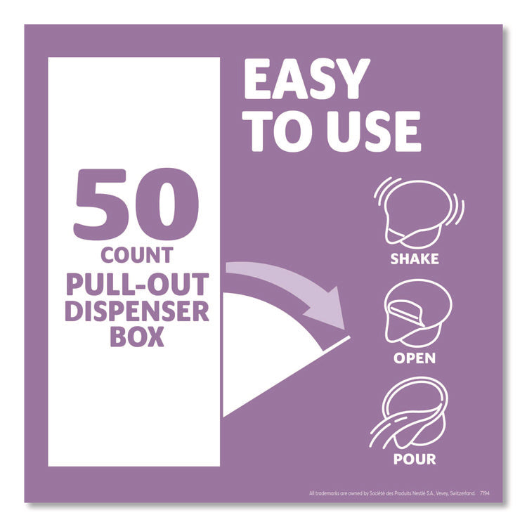 Liquid Coffee Creamer, Italian Sweet Cream, 0.38 oz Mini Cups, 50/Box