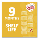 Liquid Coffee Creamer, Zero Sugar Hazelnut, 0.38 oz Mini Cups, 50/Box