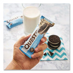 Protein Bars, Cookies And Cream, 2.12 Oz Bar, 12 Bars/box