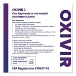 Oxivir Three 64, Surfectant Scent, 2.5 L Bottle, 2/Carton