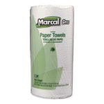 100% Premium Recycled Kitchen Roll Towels, 2-Ply, 11 x 8.8, White, 12 Rolls/Carton
