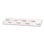 EasyMop Microfiber Dust Mop Pads, 16 x 5.3, White, 50/Pack