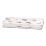 EasyMop Microfiber Dust Mop Pads, 16 x 5.3, White, 50/Pack