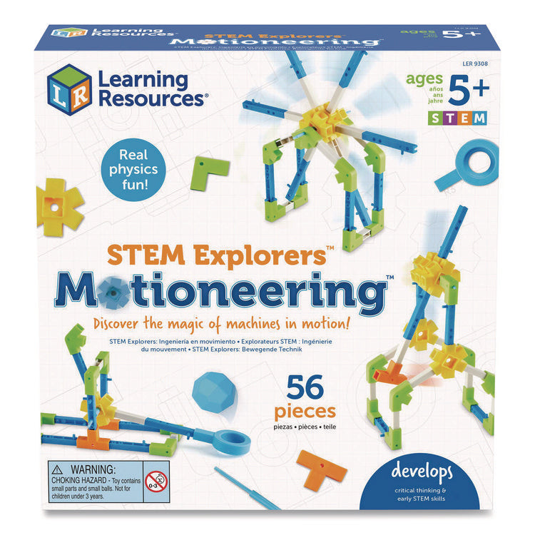 STEM Explorers Motioneering, Grades K to 2, 56 Pieces