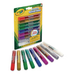 Washable Glitter Glue, 0.35 Oz, Assorted Colors, 9/pack
