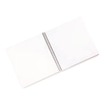 Animal Animations Wirebound Sketchpad, Unruled, Gold/green Cover, 40 White 9 X 9 Sheets