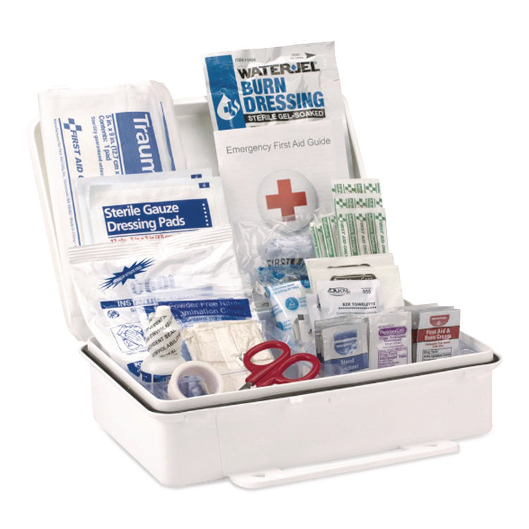 ANSI 2021 First Aid Kit for 25 People, 94 Pieces, Plastic Case