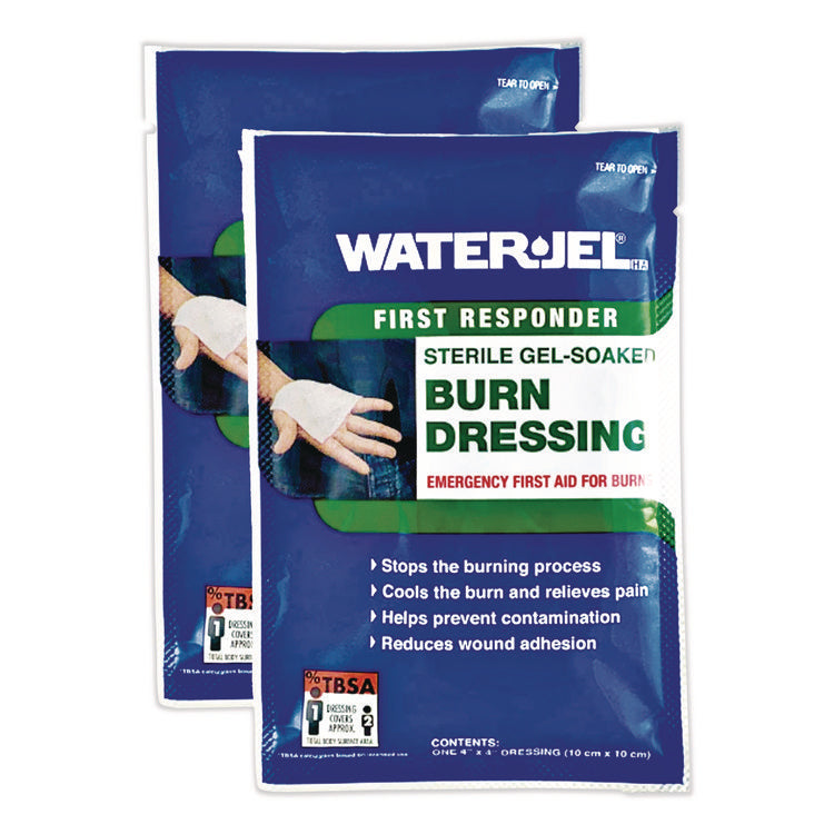 Water-Jel Burn Dressing, 4 X 4