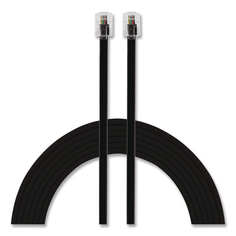 Line Cord, Plug/plug, 15 Ft, Black