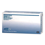 Nitrile Gloves, Powder-Free, X-Small, 6 mil Thick, 9.5" Long, Blue, 100/Box, 10 Boxes/Carton