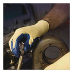 G60 Nitrile Coated Cut Resistant Gloves, EN388: 3221, X-Large (Size 10), Blue/Yellow, 12 Pairs