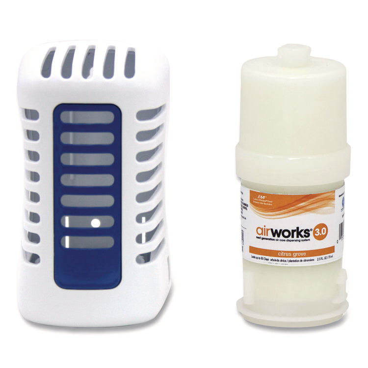 AirWorks 3.0 Passive Air Freshener, 3 x 5 x 2.9, White