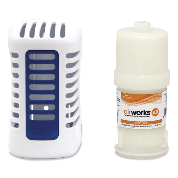 AirWorks 3.0 Passive Air Care Refill, Citrus Grove, 6/Box