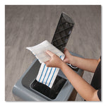 Hygen Quick Connect Single-Sided Frame, 18w X 3 3/8d, Plastic, Black