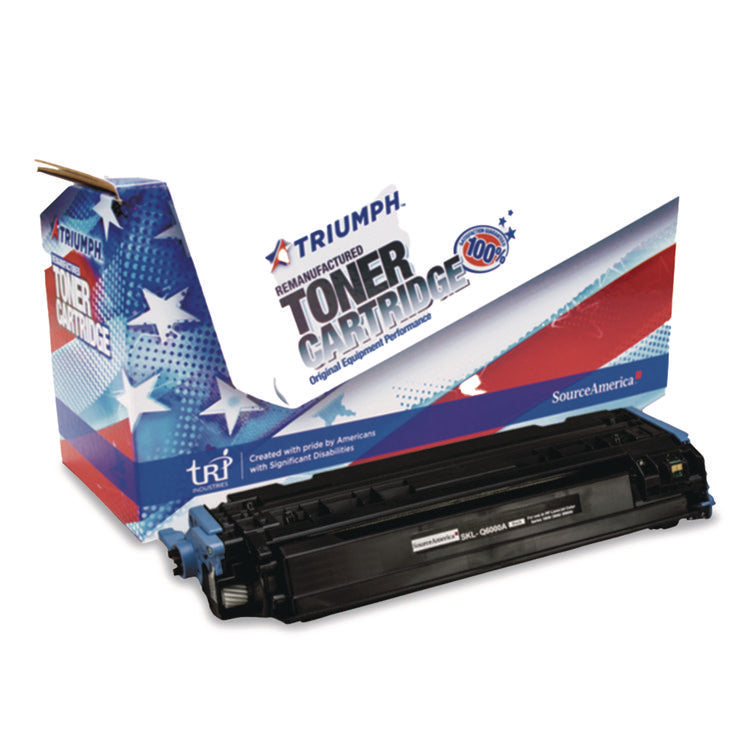 751000nsh0291 Remanufactured Q6000a (124a) Toner, 2,500 Page-Yield, Black