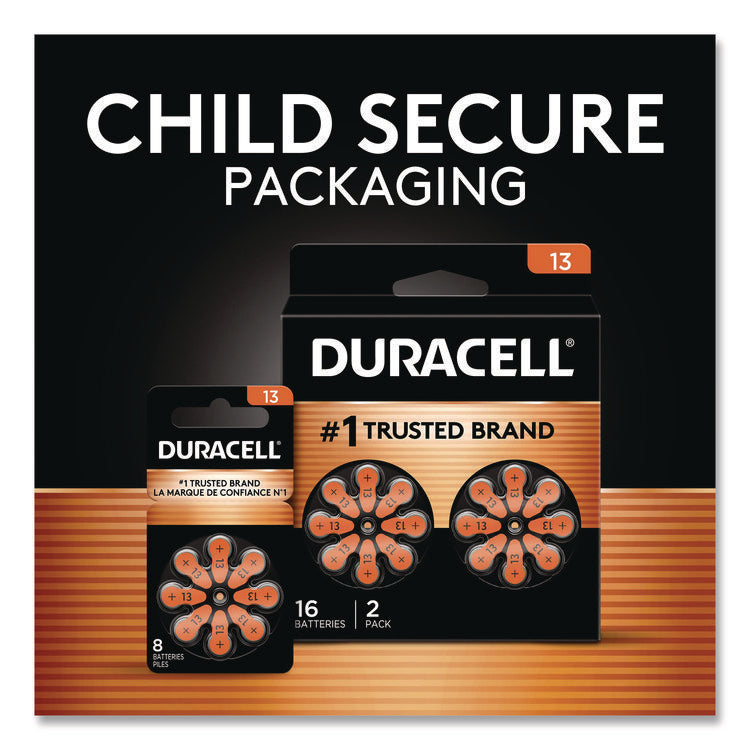 Hearing Aid Battery, #13, 16/pack