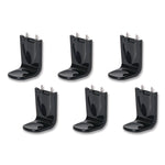 FMX SHIELD Floor and Wall Protector, Black, 6/Carton
