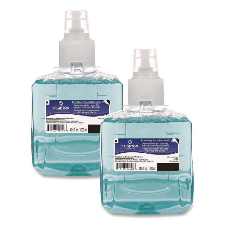 Foaming Hand Soap Refill for BP Dispenser, Pomeberry Scent, 1,200 mL, 2/Carton