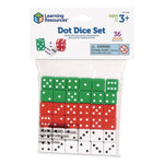 Dot Dice, Ages 3 and Up, 36 Dice