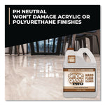 Pro Hard Floor Cleaner, Lemon Verbena, 1 gal Bottle, 4/Carton