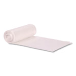 Linear Low-Density Can Liners, 33 gal, 2 mil, 33" x 39", Clear, Flat Pack, 100/Carton