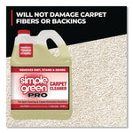 Pro Carpet Cleaner, Unscented, 1 gal Bottle, 4/Carton