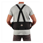 ProFlex 1650 Economy Elastic Back Support Brace, Small, 25" to 30" Waist, Black