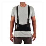 ProFlex 1650 Economy Elastic Back Support Brace, 2X-Large, 42" to 46" Waist, Black