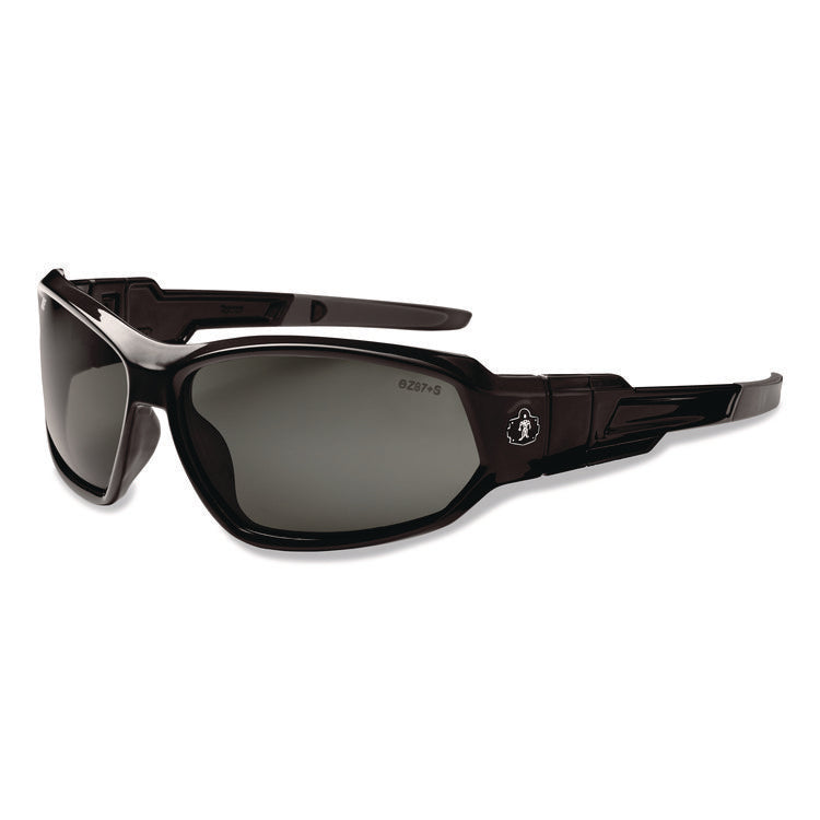 Skullerz Loki Safety Glasses/goggles, Black Frame/smoke Lens, Nylon/polycarb