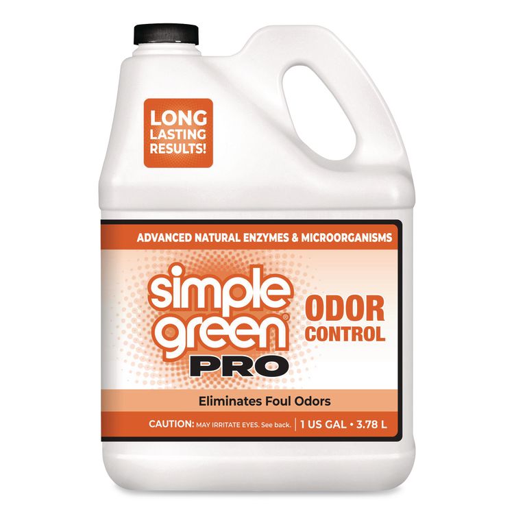 Pro Odor Control, Lemongrass Eucalyptus, 1 gal Bottle, 4/Carton
