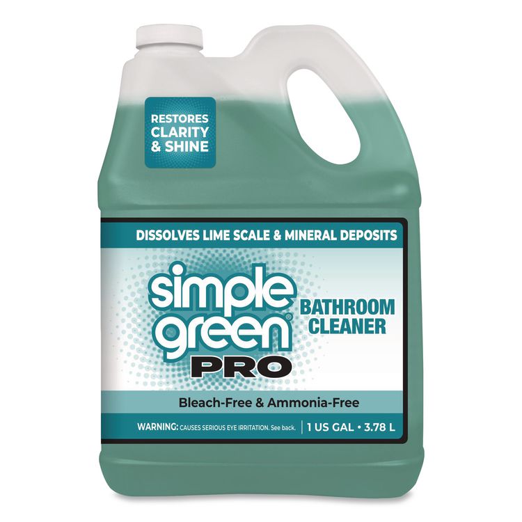 Pro Bathroom Cleaner, 1 gal Bottle, 4/Carton