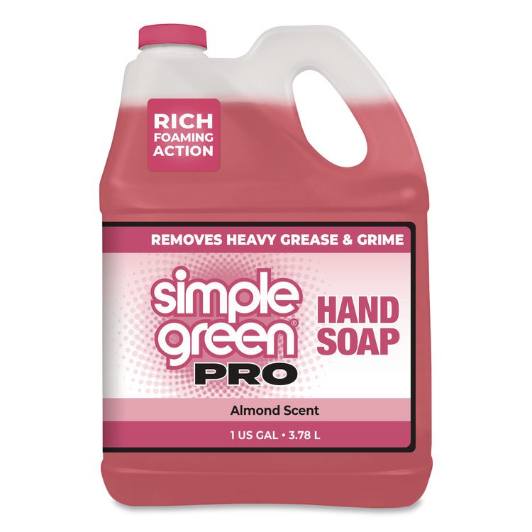 Pro Hand Soap, Almond Scent, 1 gal Bottle, 4/Carton
