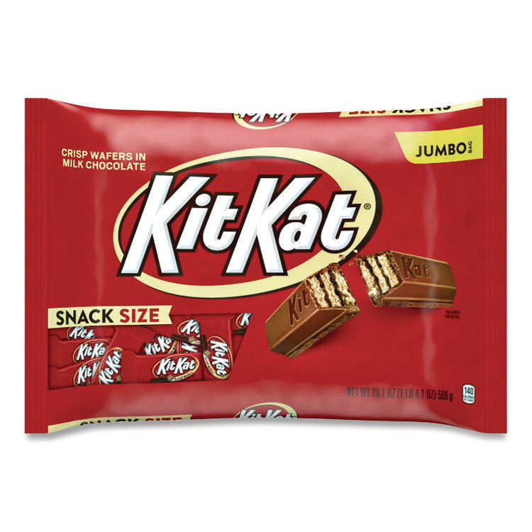 Snack Size, Crisp Wafers in Milk Chocolate, 20.1 oz Bag