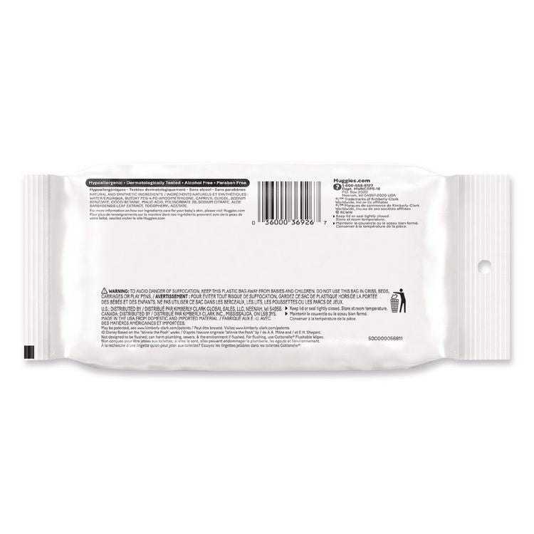 Natural Care Sensitive Baby Wipes, 6.6 x 6.86, Unscented, White, 16/Pack, 16 Packs/Carton