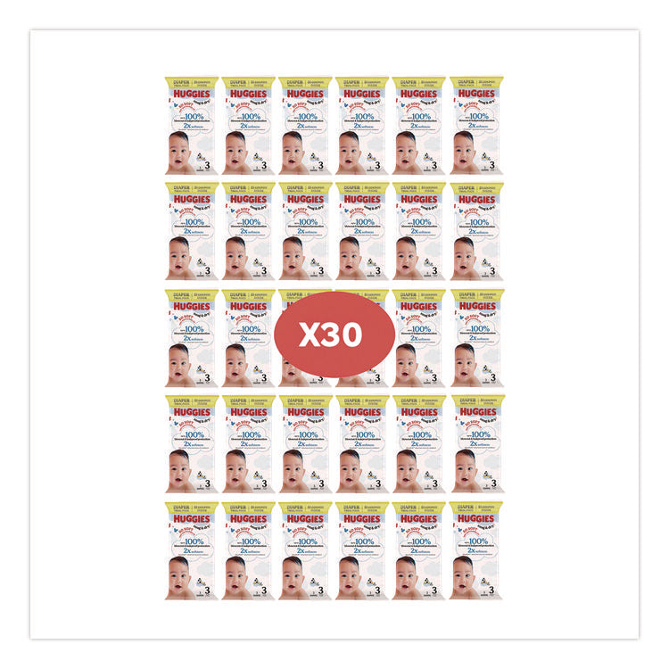 Snug and Dry, Size 3, 16 lbs to 28 lbs, Disney Design, 3 Diapers/Pack, 30 Packs/Carton